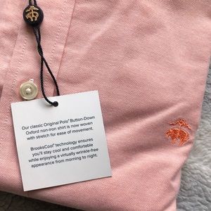 NWT MEN's Brooks Brother's Button-Down Oxford Non-Iron Shirt